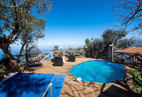 Villa Pandora: Bleu, Piscine, Mobilier De Jardin, Recours, Ombre, Eco Hôtel, Chaise, Ville Resort, Balustrade, Hôtel