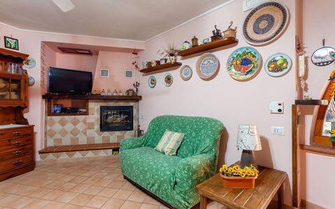 Villa Due Golfi: Meubles, Design Intérieur, Bois, Sol, Pièce, Sol, Éclairage, Domicile, Salon, Cadre