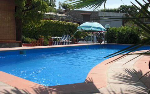 Villa Due Golfi: Piscine, Bleu, Recours, Ombre, Eco Hôtel, Loisir, Hacienda, Mobilier De Jardin, Caractéristique De L'Eau