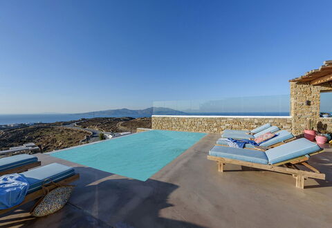 Villa Joy: Bleu, Piscine, Composite, Recours