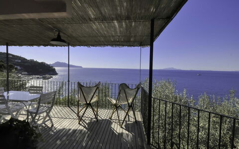 Casa Lubrense: Côte, Mer, Cotiers Et Relief Océaniques, Balcon, Océan, Rive, Mobilier De Jardin, Chaise, Baie, Recours