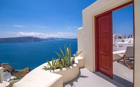 Caldera Suite: Mer, Cotiers Et Relief Océaniques, Côte, Océan, Conception, Chaise, Baie, Plante D'Appartement, Villa