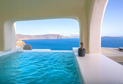 Caldera Suite: Mer, Recours, Océan, Côte, Hôtel, Piscine, Ville Resort, Villa, Station Balnéaire, Baie