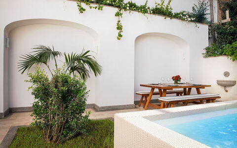 Jacaranda House: Pot De Fleur, Plante D'Appartement, Ombre, Béton, Jardin, Balcon, Cour, Hacienda, Mobilier De Jardin, Conception
