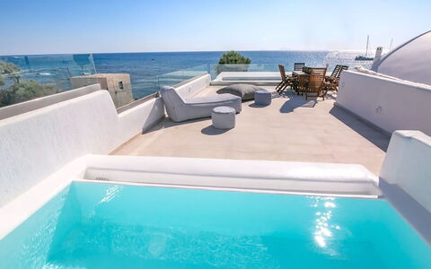 Maison Nica: Bleu, Mer, Piscine, Mobilier De Jardin, Océan, Ombre, Recours, Tropiques, Villa, Balcon