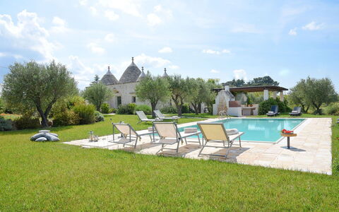 Trulli Martina: Jardin, Pelouse, Aménagement Paysager, Biens, Cour, Hacienda, Parc, Arrière-Cour, Villa, Ferme