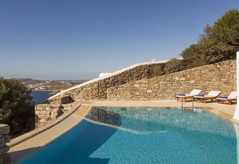 Villa Persephone: Bleu, Piscine, Recours, Villa, Ville Resort