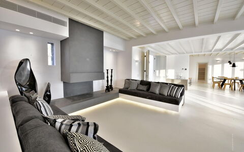 Villa Ivory: Design Intérieur, Meubles, Sol, Sol, Mur, Canapé, Plafond, Bois, Appartement, Salon