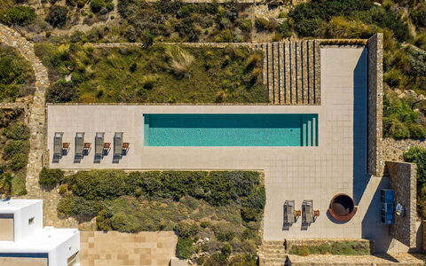 Villa Virgil: Piscine
