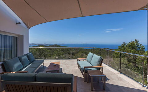 Baloo: Mer, Balcon, Côte, Océan, Ombre, Chaise, Mobilier De Jardin, Tropiques, Baie