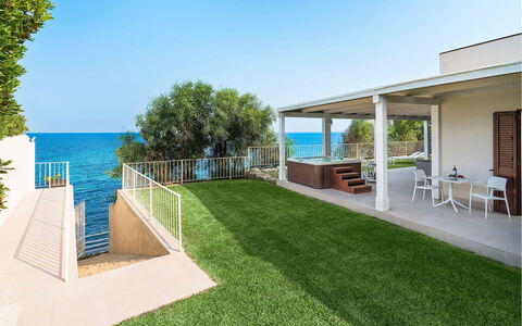 Villa Sea Star: Porche, Ombre, Jardin, Aménagement Paysager, Biens, Cour, Eco Hôtel, Balcon, Arrière-Cour, Recours