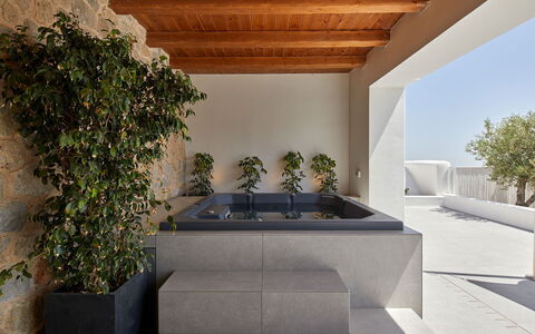 Haleine Suite: Composite, Béton, Matériau Naturel, Ombre, Pot De Fleur, Balcon, Plante D'Appartement, Cour, Daylighting, Villa