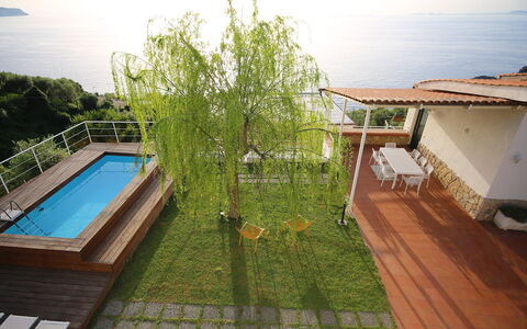 Mermaid Villa: Piscine, Loisir, Recours, Plate-Forme, Mobilier De Jardin, Tache De Bois, Eco Hôtel, Dur, Ombre, Balcon