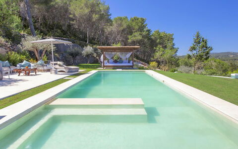 Villa Blueberry: Piscine, Recours, Composite, Thermes, Eco Hôtel, Loisir, Jardin, Aménagement Paysager, Biens, Caractéristique De L'Eau