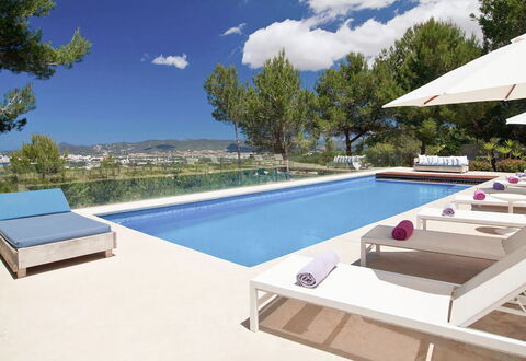 Villa Bacio: Piscine, Meubles, Mobilier De Jardin, Recours, Balancelle, Composite, Chaise, Ombre, Eco Hôtel, Villa