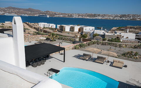 Villa Targer: Mer, Côte, Océan, Ombre, Balcon, Villa, Ville Resort, Plage, Hôtel, Baie