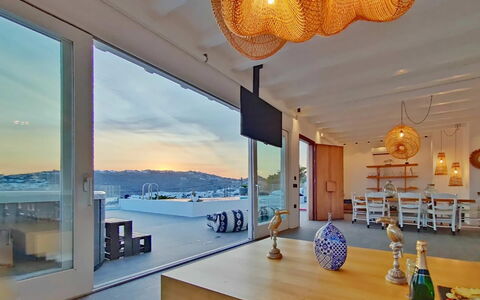 Villa Waves: Recours, Ombre, Chaise, Villa, Hôtel, Eco Hôtel, Appartement Penthouse, Balcon