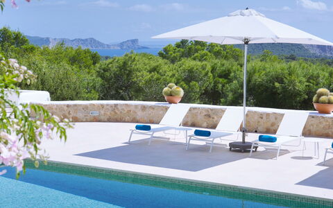 Villa Jules: Mobilier De Jardin, Meubles, Piscine, Parapluie, Chaise, Balancelle, Ombre, Recours, Tableau De Plein Air, Patio