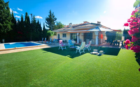Bonalba Golf, Urb. Los Naranjos: Piscine, Loisir, Jardin, Recours, Pelouse, Biens, Eco Hôtel, Ombre, Aménagement Paysager, Villa