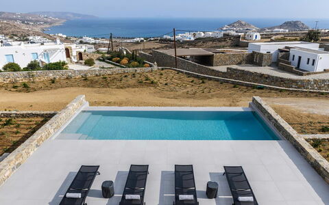 Villa Cupido: Bleu, Piscine, Composite, Daylighting, Recours, Tuile