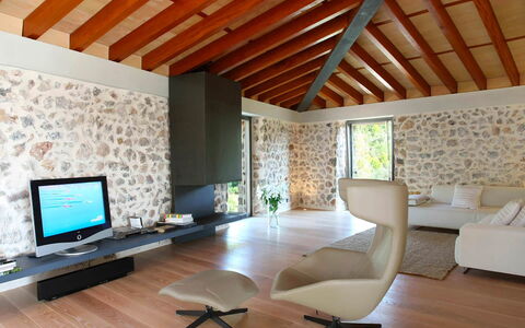 Villa Arch: Meubles, Design Intérieur, Sol, Mur, Sol, Bois, Plafond, Domicile, Salon, Pièce
