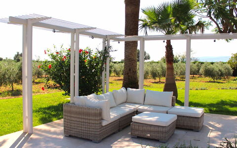 Villa Acapulco: Meubles, Mobilier De Jardin, Jardin, Ombre, Belvédère, Pergola, Structure En Plein Air, Pavillon, Colonne, Patio