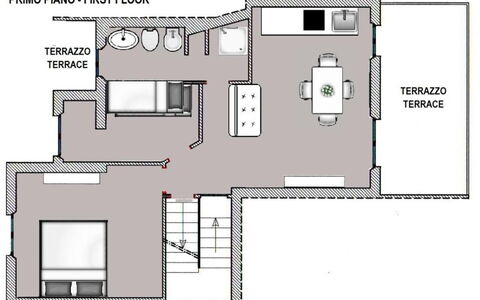 Casa Nadia: Salon