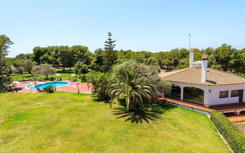 Villa Fountain: Ombre, Jardin, Pelouse, Hacienda, Biens, Aménagement Paysager, Cour, Villa, Parc