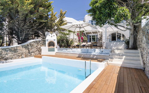 Villa Tiche: Piscine, Recours, Biens, Villa, Escaliers, Conception, Pot De Fleur, Manoir, Plante D'Appartement, Cour