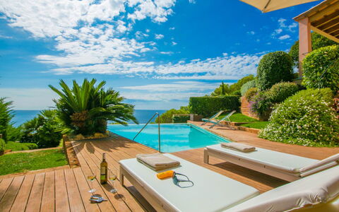 Villa Kate: Bleu, L'Eau, Piscine, Recours, Loisir, Eco Hôtel, Mer, Mobilier De Jardin, Vacances, Océan