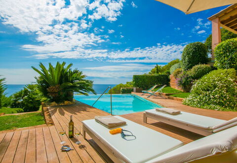 Villa Kate: Bleu, L'Eau, Piscine, Recours, Loisir, Eco Hôtel, Mer, Mobilier De Jardin, Vacances, Océan