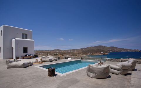 Villa Cornelia 2: Bleu, Piscine, Villa, Appartement Penthouse, Baie