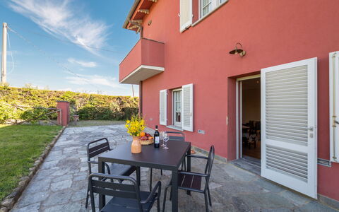 Podere Galieni: Domicile, Appartement, Balcon, Villa