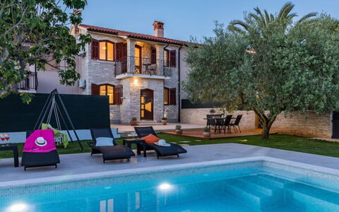 Villa Pietra: Mer, Océan, Côte, Lumière Du Soleil, Ombre, Soirée, Balcon, Store, Plage, Ombre