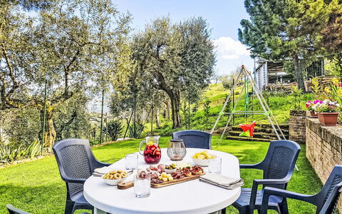 Velia'S House: Meubles, Mobilier De Jardin, Tableau De Plein Air, Chaise, Table, Jardin, Pelouse, Table Cuisine Et Salle A Manger, Ombre, Cour