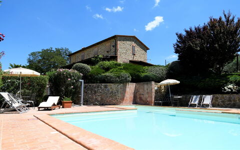 Terre di Giano Private Pool and View, Umbria: Piscine, Hacienda, Villa, Biens, Jardin, Cour, Aménagement Paysager, Recours, Eco Hôtel, Plante D'Appartement