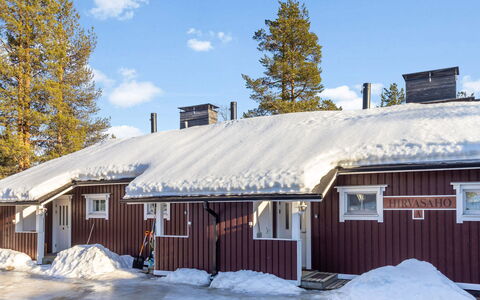 Hirvasaho a 3: Bois, Neige, L'Hiver, Chalet, Gelé, Domicile, Cabane En Rondins, Mélèze, Siding