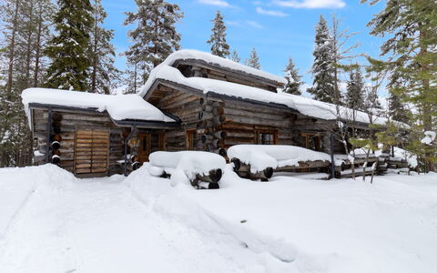 Rukastuga: Neige, L'Hiver, Bois, Branche, Chalet, Maison, Toit, Gelé, Domicile, Cabane En Rondins