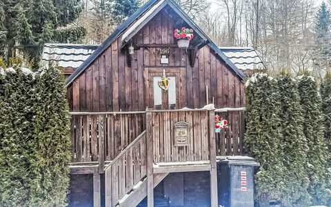 Roubenka U Potoka: Neige, L'Hiver, Bois, Chalet, Gelé, Cabane En Rondins, Pente, Mélèze