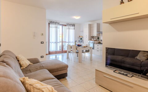 Casa Carla: Appartement, Condominium, L'Hiver, Village De Montagne, Neige