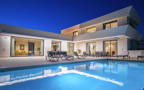 Pouw: Bleu, Piscine, Biens, Recours, Villa, Eco Hôtel, Manoir, Conception, Ombre, Hôtel