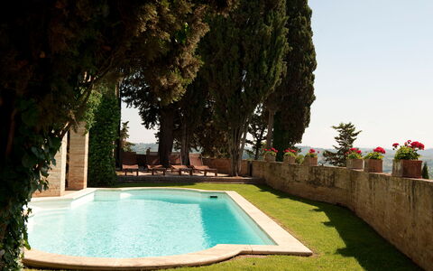 Castello di Cabbiavoli: Architecture, Piscine, Conception, Hacienda, Ombre