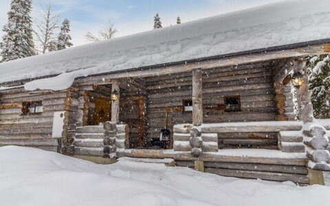 Mäkikelo: Neige, Bois, L'Hiver, Chalet, Gelé, Cabane En Rondins, Mélèze, Pente