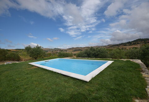Villa Margi: Bleu, Piscine