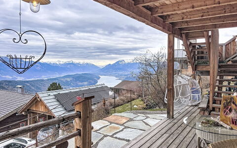 Mirnock-Chalet: Chalet, Domicile, Porche, Chaîne De Montagnes, Pente, L'Hiver, Balcon, Station De Montagne, Plate-Forme, Neige