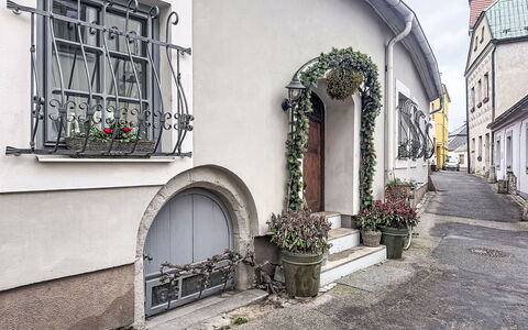 Luxury Suite 244: Mur, Architecture, Pot De Fleur, Cambre, Porte, Plante D'Appartement, Béton, Dalle, Pavé, Floristique