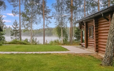 Sinikello: Bois, Chalet, Lot Terre, Cabane En Rondins, Batiments Jardin, Jardin, Siding, Mélèze, Dur, Ombre