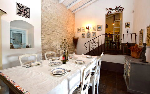 Villa Fontanazza: Meubles, Design Intérieur, Mur, Table, Chaise, Sol, Bois, Plafond, Salle À Manger, Table Cuisine Et Salle A Manger
