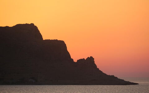 Villa Fontanazza: Horizon, Beauté, Orange, Le Coucher Du Soleil, Afterglow, Roche, Crépuscule, Mer, Cotiers Et Relief Océaniques