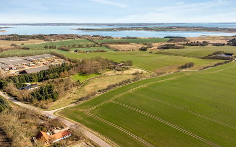 Farah - 2Km to the Fjord: Vert, Photographie Aérienne, Vue Du Ciel, Paysage Naturel, Plaine, Paysage, Champ, Lot Terre, Prairie, Plantation